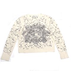 2019SS】Dior ディオール ホロスコープ カシミヤ ニット ホワイト