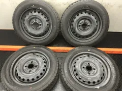 【GOODYEAR ICENAVI7 155/65R14】スタッドレス【HONDA N-ONE 純正ホイール 14インチ 4.5J4HPCD100】22年製 N-BOX/N-WGNにも (STG226)のサムネイル