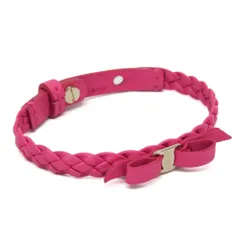 サルヴァトーレ・フェラガモ(Salvatore Ferragamo) ヴァラ リボン 762501 レザー バングル ピンクのサムネイル