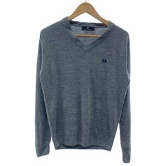 未開封】FRED PERRY K1022 ブラック Vネックニット38 80s - メルカリ