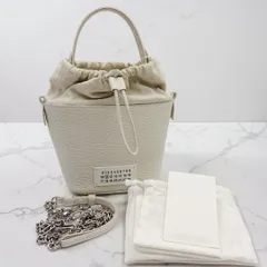 ⭐️良品⭐️ メゾンマルジェラ 5AC バケットバッグ 2way レザー