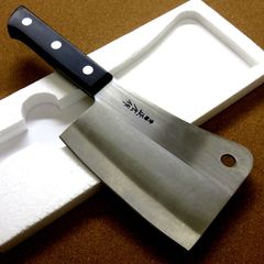 関の刃物 チョッパーナイフ 160mm 正広 日本鋼 クレバーナイフ 両刃