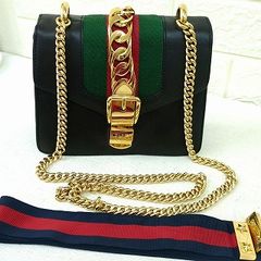 極美品】GUCCIベロア×レザーショルダーバッグ ハンドバッグ黒 2way 