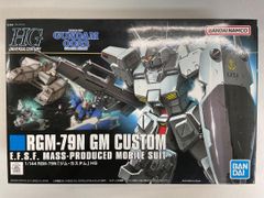 [미개봉] HGUC 기동전사 건담 0083 RGM-79N 짐 커스텀 1/144 스케일 색으로 구분된 프라모델