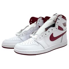 新品 Nike Air Jordan 1 メタリックバーガンディ 27cm - メルカリ