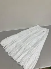 送料無料★新品タグ付き★RAGEBLUE レイジブルー★コットンレーススカート　ロングスカート★フリーサイズ　#80522sj61のサムネイル