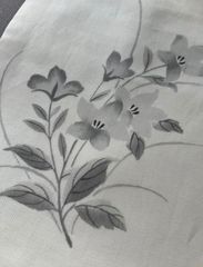 本麻 名古屋帯 未使用 芙蓉 秋草 夏物 - メルカリ