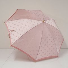 BURBERRY バーバリー ホースロゴ 長傘 晴雨兼用傘 メタリックレッド