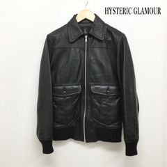 希少カラー】ヒステリックグラマー ラムレザー ダブルライダース