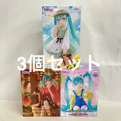 未開封 初音ミク ぬーどるストッパー 他 フィギュア 3個セット SF5B14 c107