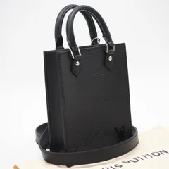 ★3日以内返品可★ 極美品 LOUIS VUITTON ルイ・ヴィトン エピ プティットサックプラ M69441 2wayショルダーバッグ ブラック グレインレザー レディースのサムネイル