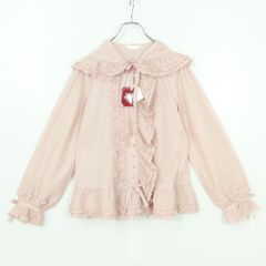 ピンクハウス　ピコフリル　チュニック タグ付き・極美品】ピンクハウス☆ピコフリル使い ローンブラウス