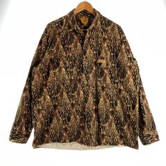 CALEE 長袖 シャツ ボタニカル 黒 コットン LL - メルカリ