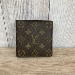 LOUIS VUITTON ルイヴィトン ボルトフォイユ マルコ モノグラム ブラウン 二つ折り財布 平塚店 衣料品　L