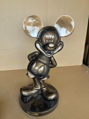 【希少品】アニバーサリーミッキー極大ブロンズ像 1000体限定品【新品 未使用】 ミッキーマウス 極大ブロンズ像 シリアルNO.685 1000体 限定 高さ