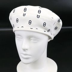 美品】エルメス ベージュ ベレー帽 58 - メルカリ