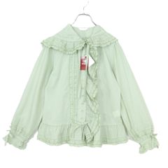 タグ付き・極美品】ピンクハウス☆ピコフリル使い ローンブラウス