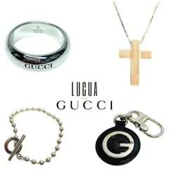 【4点おまとめ】　GUCCI　グッチ　アクセサリー　ネックレス　ペンダント　リング（23157）のサムネイル