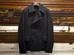 JUNYA WATANABE MAN 数字プリント ショートピーコートジャケット
