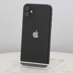 ソフマップ 〔中古品〕 iPhone11 64GB ブラック MWLT2J／A SIMフリー【198】