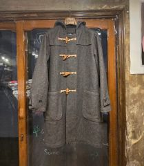 美品】DESCENDANT ダッフルコート GDワッペン付 - メルカリ