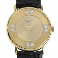 【本物保証】 超美品 ピアジェ PIAGET レディース 手巻き 腕時計 8ポイントダイヤモンド 4642 2021/05 OH済 21.8g 上品 おしゃれのサムネイル