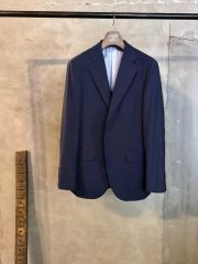 CARUSO／カルーゾ製 SHIPS Valditaro王道ネイビーブレザー - メルカリ