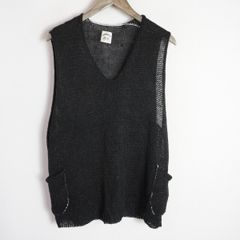 SUNSEA 16SS Linen Vネックニット ベージュ 2 - メルカリ