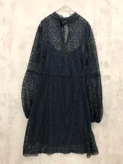 ZARA ザラ 総レース ワンピース sizeS/ダークグリーン ■◇ レディース