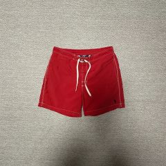 MONCLER スイムショーツ ショートパンツ 赤 水着 - メルカリ