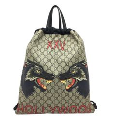 GUCCI ウルフプリント バックパック 日本未発売 - メルカリ