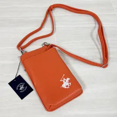 【新品・アウトレット品】ビバリーヒルズポロクラブ6 スマホショルダー スマホポーチ オレンジ BEVERLY HILLS POLO CLUB BH2009のサムネイル