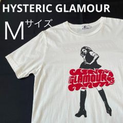 ヒステリックグラマー ☆ バイクガール 高級シルク混 リンガーTシャツ