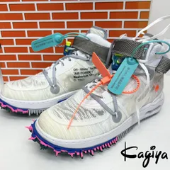 未使用 NIKE Off-White コラボ ナイキ スニーカー メンズ D06290-100 ナイキ エアフォース 1 MID SP オフホワイト 28cmのサムネイル