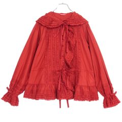 タグ付き・極美品】ピンクハウス☆ピコフリル使い ローンブラウス