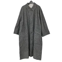 【80s ヴィンテージ】ISSEY MIYAKE IS chisato tsumori design イッセイミヤケ ツモリチサト リバーシブル デニム ストライプ ステンカラーコート ロングコート 日本製 アーカイブ【TE15】のサムネイル