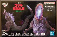 BANDAI SPIRITS 이치 반 쿠지 고질라 괴수 난무 거친 모노 B 상 고질라 (2016) MONSTERLISE 피규어