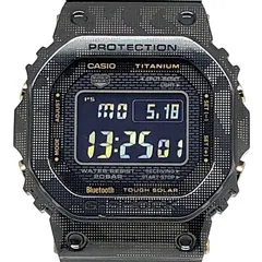 G-SHOCK ジーショック GMW-B5000TCM-1 フルメタル チタンモデル カモフラージュ 電波ソーラー Bluetooth 2019年11月発売のサムネイル