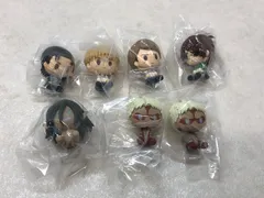 内袋未開封品★一番くじ 進撃の巨人 ちょこのっこ  フィギュア 7体セット まとめ売り【P5409-008】085