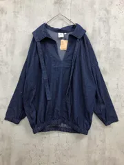 新品 niko and ニコ アンド デニムワッシャエリPOシャツ カットソー size3/ブルー ■■ レディース