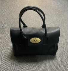美品○ マルベリー トートバッグ ベイズウォーター Y2K ブラック 