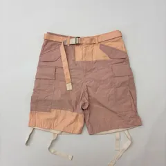 21ss 2021 Sacai サカイ Cotton Nylon Oxford Shorts コットン ナイロン オックスフォード ショーツ パンツ 異素材 ドッキング 3 805-0070のサムネイル
