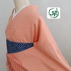 【オリジナル】一点物  ハンドメイド　リメイク品　青海波模様訪問着　NO7592142  ✨️帯付け二部式かんたん着物 ✨️ 袷 正絹