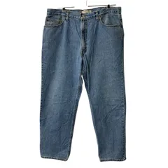 Levi's 550 デニムパンツ W40 ブルー リーバイス ジップアップ 紙パッチ リラックスフィット アメカジ デニム ジーンズ 2605-376