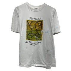 90s USA製 Hanes 半袖 プリントTシャツ XL ホワイト ヘインズ プルオーバー 90年代 ビックプリント カットソー 夏物 a805-6389のサムネイル