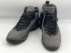 NIKE ナイキ エアジョーダン 10 レトロ HJ6779-001 スニーカー 28.5cm ダークグレー