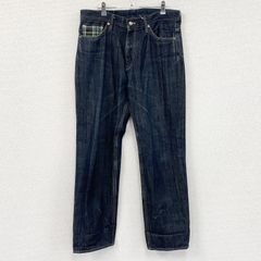 激レア】DOUBLE STEAL ダブルスティール バックプリント デニム L 