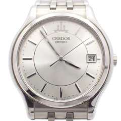 SEIKO セイコー クレドール シグノ クォーツ メンズ 腕時計 シルバー文字盤 純正SSベルト GCAZ009 / 8J86-7A00【いおき質店】管理2のサムネイル