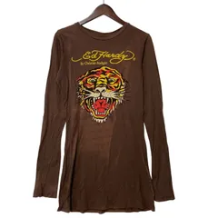 【現状渡し品】 ED HARDY エドハーディ TIGERHEAD LS ONE-PIECE タイガーヘッド ロングスリーブ ワンピース 【170-260522-cs-02-izu】のサムネイル