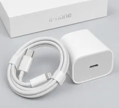 iPhone 急速充電器 USB-Cコネクタ 20W + Lightningケーブル 1M 急速充電 ライトニング iPad USB C コネクタ コンパクト 出張 旅行 アダプター 充電 ケーブル PD acアダプター 急速 充電器 高速 まとめ売り